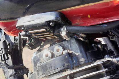Kryt čerpadla, Jawa 350 OHC Scrambler, zákaznická úprava